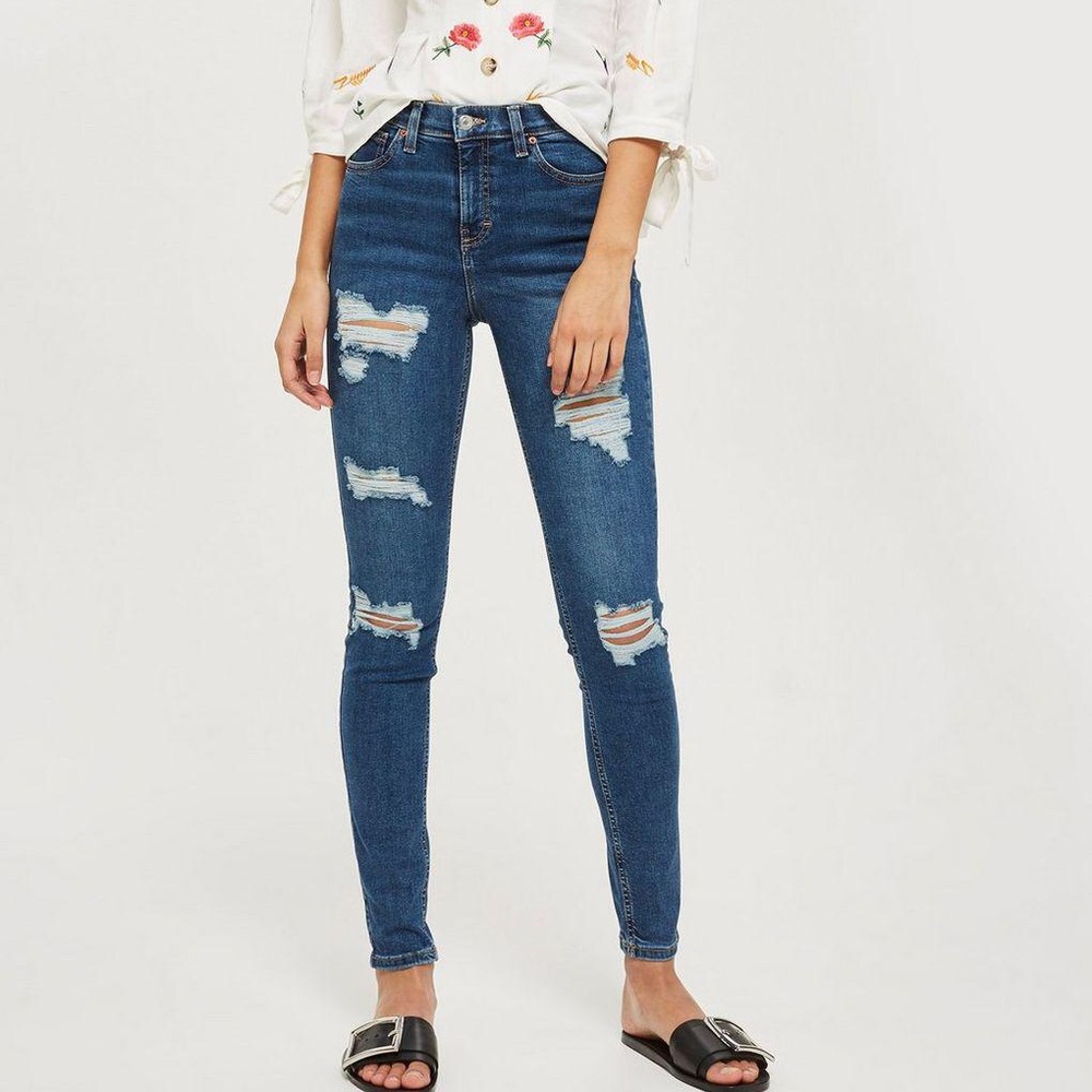 TOPSHOP JAMIE JEANS